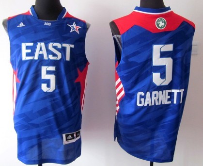 Boston Celtics #5 Kevin Garnett 2013 All-Star Revolution 30 Swingman Blue Jersey
