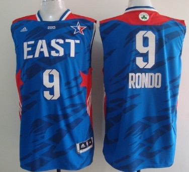 Boston Celtics #9 Rajon Rondo 2013 All-Star Revolution 30 Swingman Blue Jersey