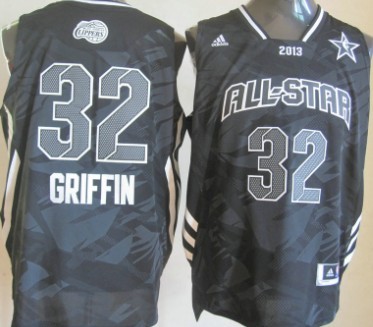 Los Angeles Clippers #32 Blake Griffin 2013 All-Star Revolution 30 Swingman Gray Jersey