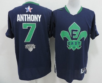 New York Knicks #7 Carmelo Anthony 2014 All-Star Revolution 30 Swingman Blue Jersey