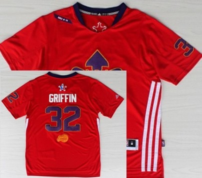 Los Angeles Clippers #32 Blake Griffin 2014 All-Star Revolution 30 Swingman Red Jersey