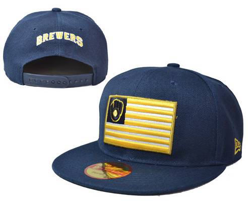 MLB Milwaukee Brewers Marvel Adjustable Snapback LH ID-W2339